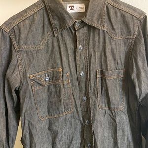 Tellason Topper Raw Denim Shirt